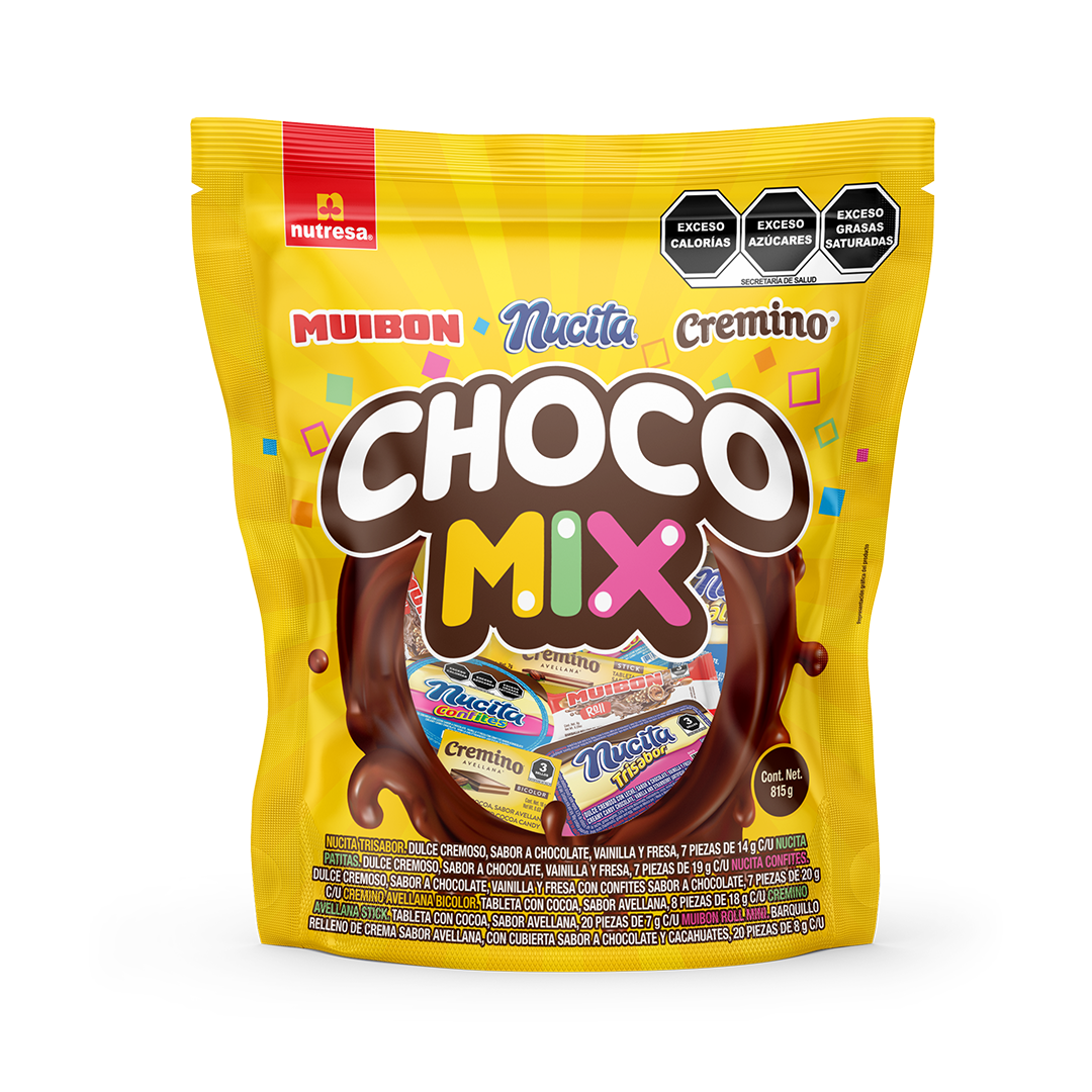 NUTRESA CHOCO MIX 815grs 1/69pzs (Caja:8bls)