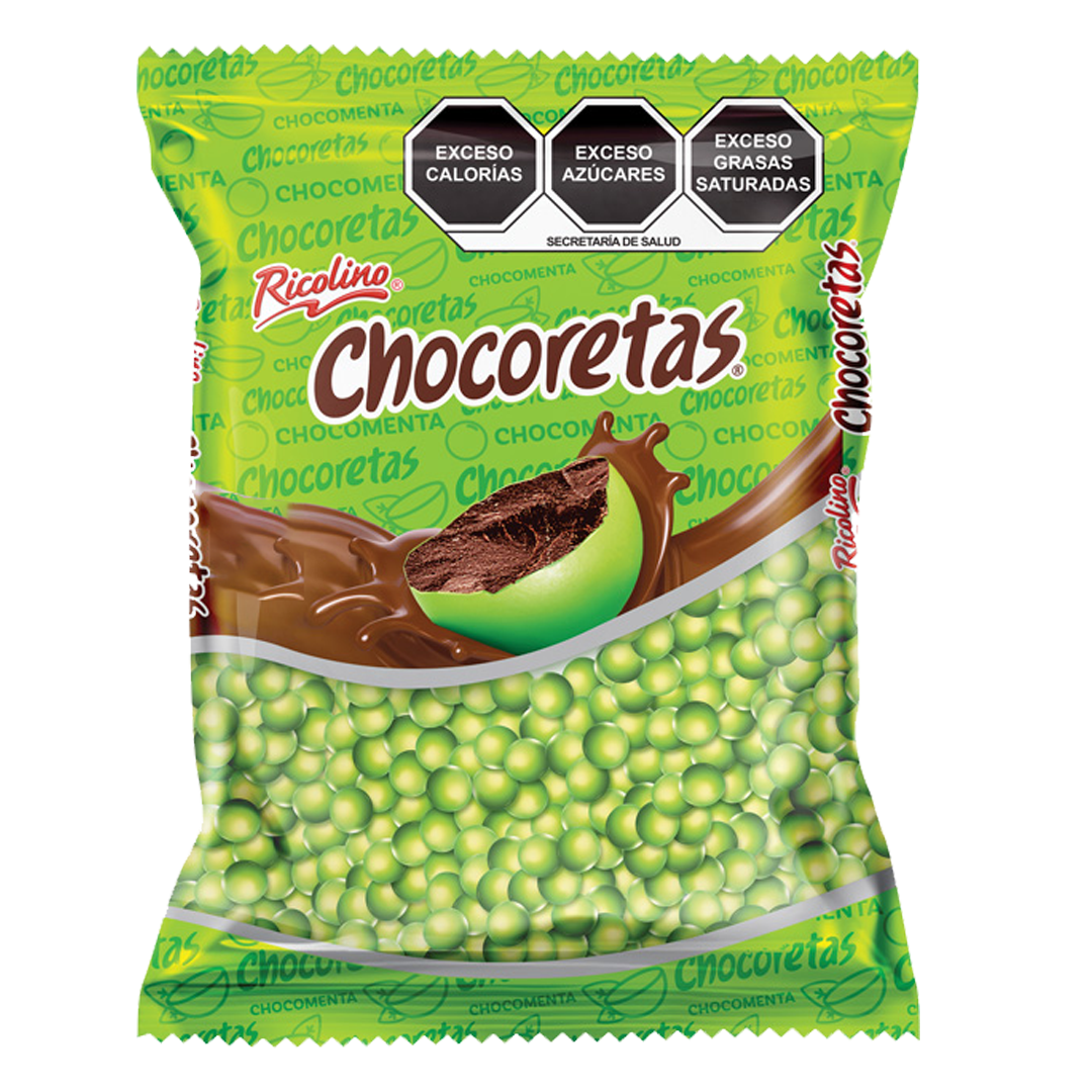 RICOLINO CHOCORETAS GNEL. 1/500gr (Caja:12dsp)