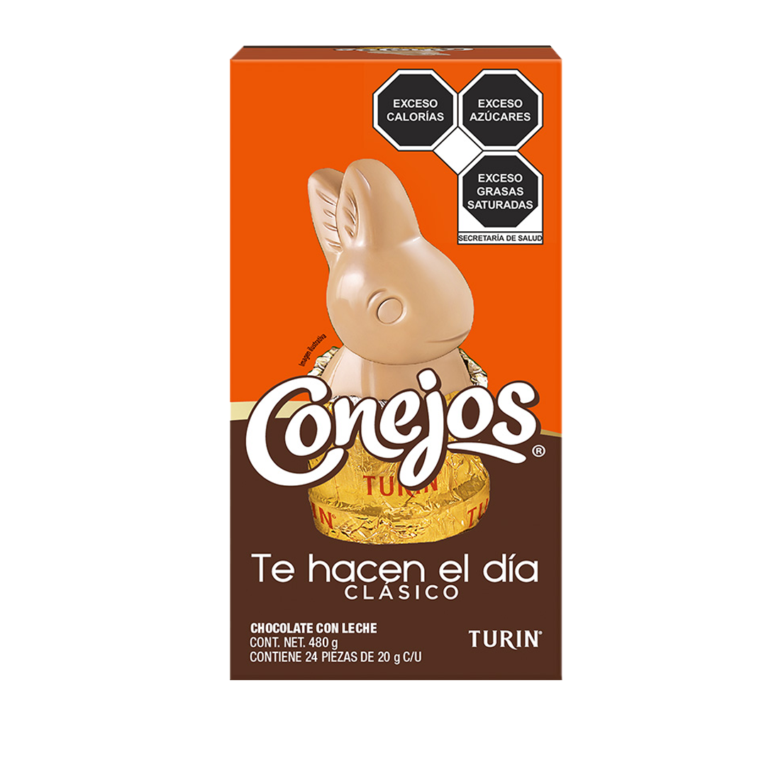 TURIN CONEJO FLOWPACK 1/24pz (Caja:3dsp)