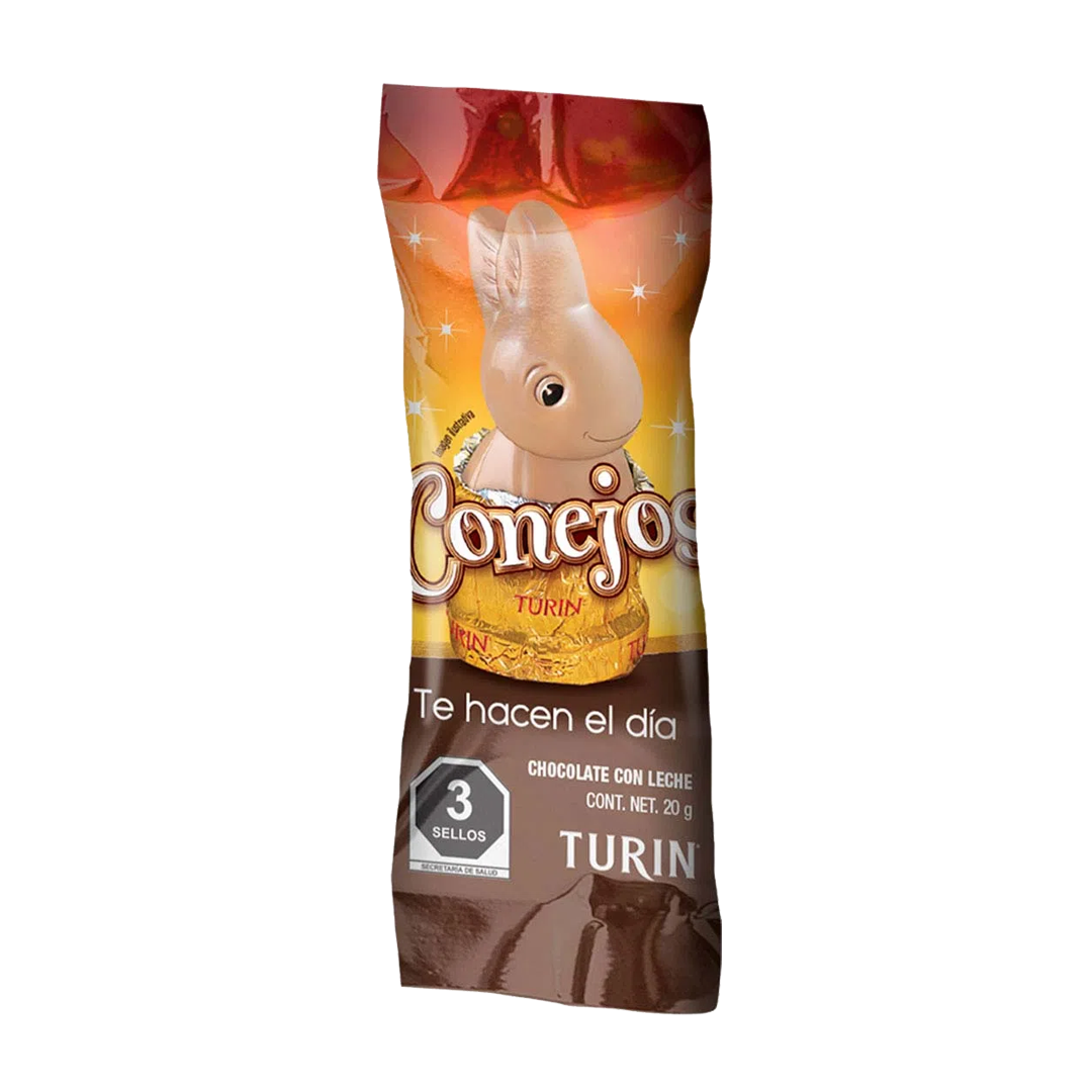 TURIN CONEJO CAJILLA 1/10pz (Caja:14dsp)