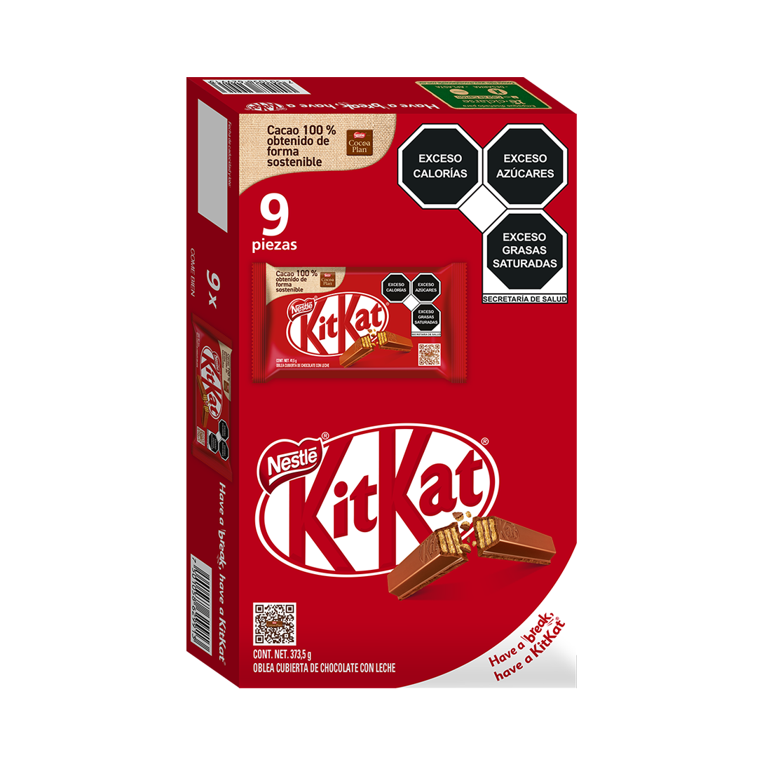 NESTLE KITKAT 41.5gr 1/9pz (Caja:22dsp)