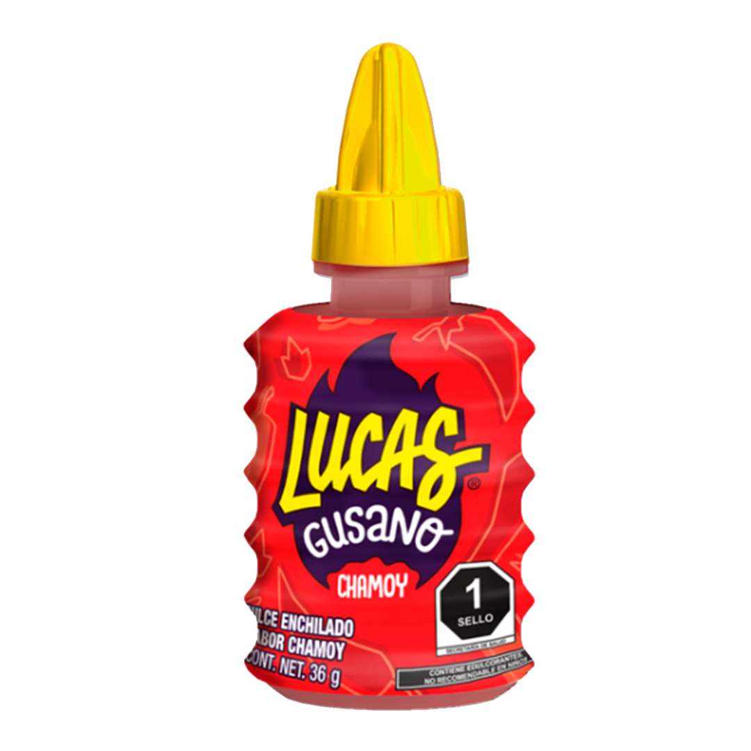 LUCAS GUSANO DE CHAMOY 1/10pzs (Caja:30dsp)