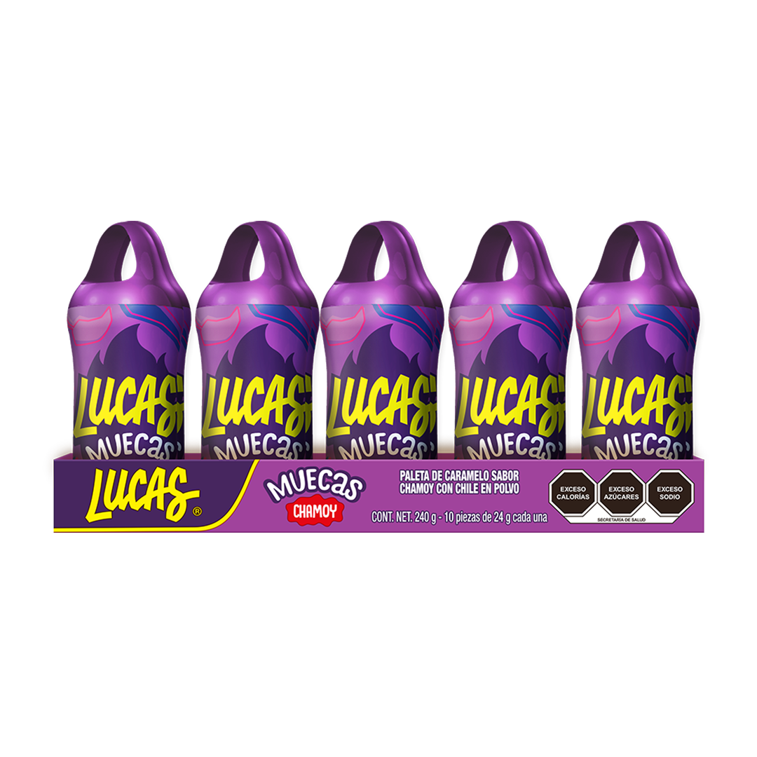 LUCAS MUECAS CHAMOY 1/10pzs (Caja:24dsp)