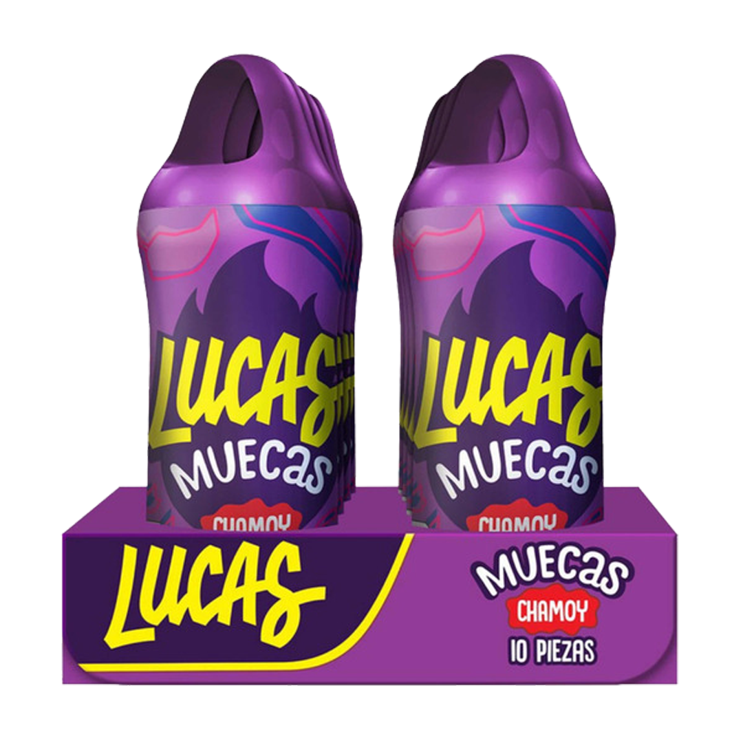 LUCAS MUECAS CHAMOY 1/10pzs (Caja:24dsp)