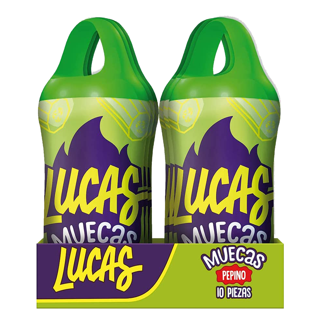 LUCAS MUECAS PEPINO 1/10pzs (Caja:24dsp)