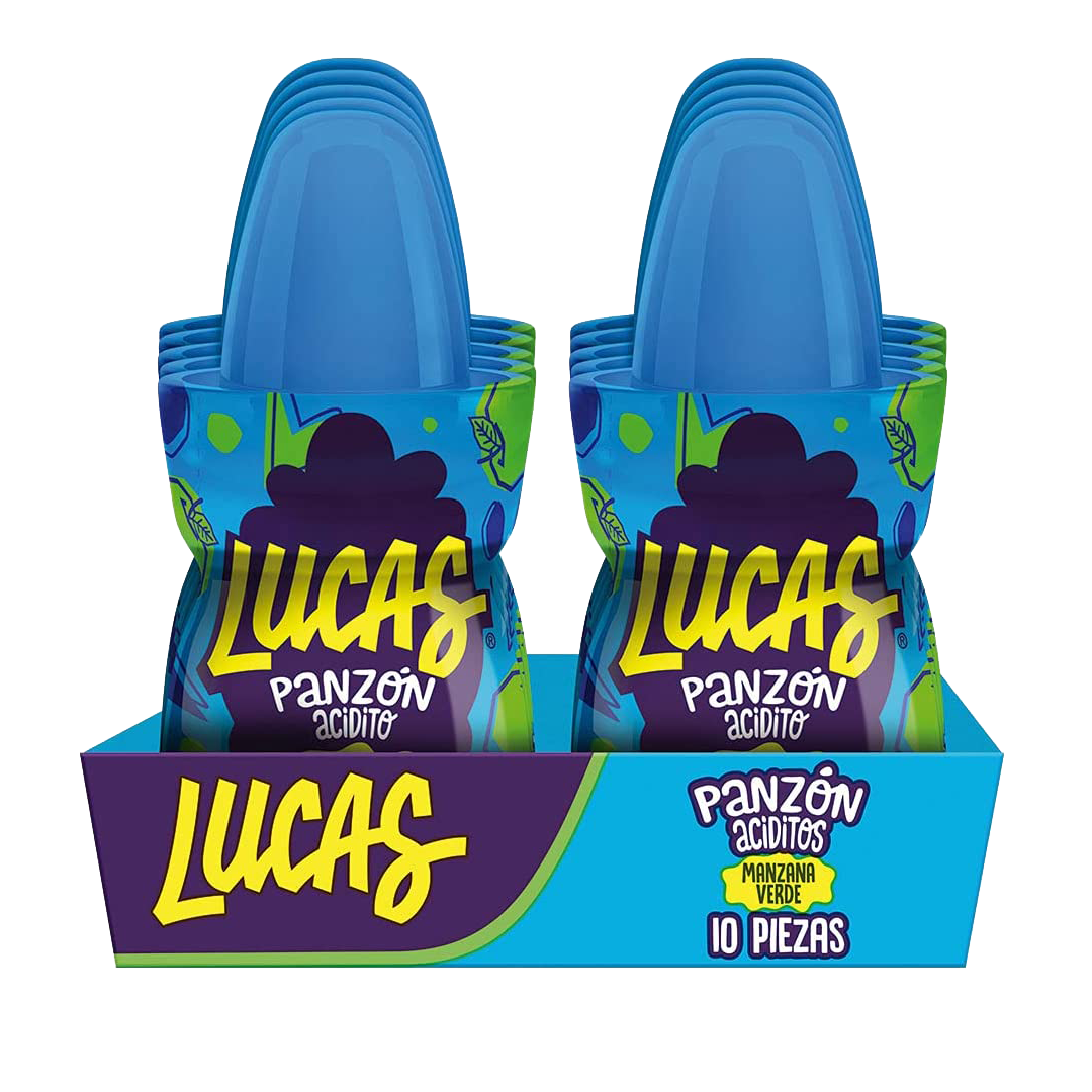 LUCAS PANZON ACIDITO 1/10pzs (Caja:24dsp)