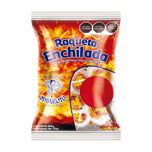 MIGUE RAQ ENCHILADA 1/40pz (Caja:20bl)