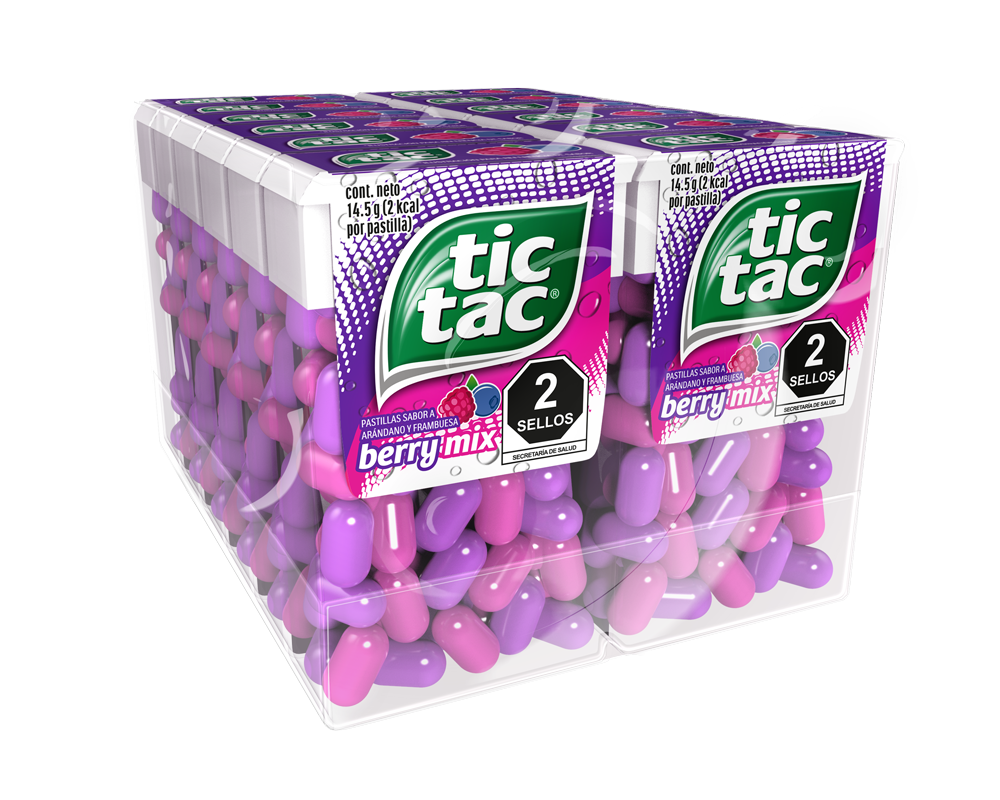 FERRERO TIC TAC FRUTOS ROJOS 1/12pzs (Caja: 12dsp)