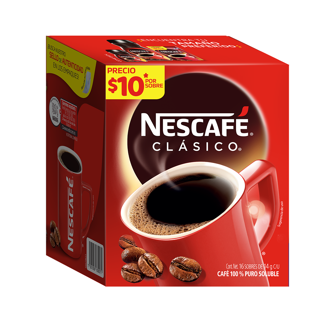 NESTLE NESCAFE STICK 1/14gr (Caja:6dsp)