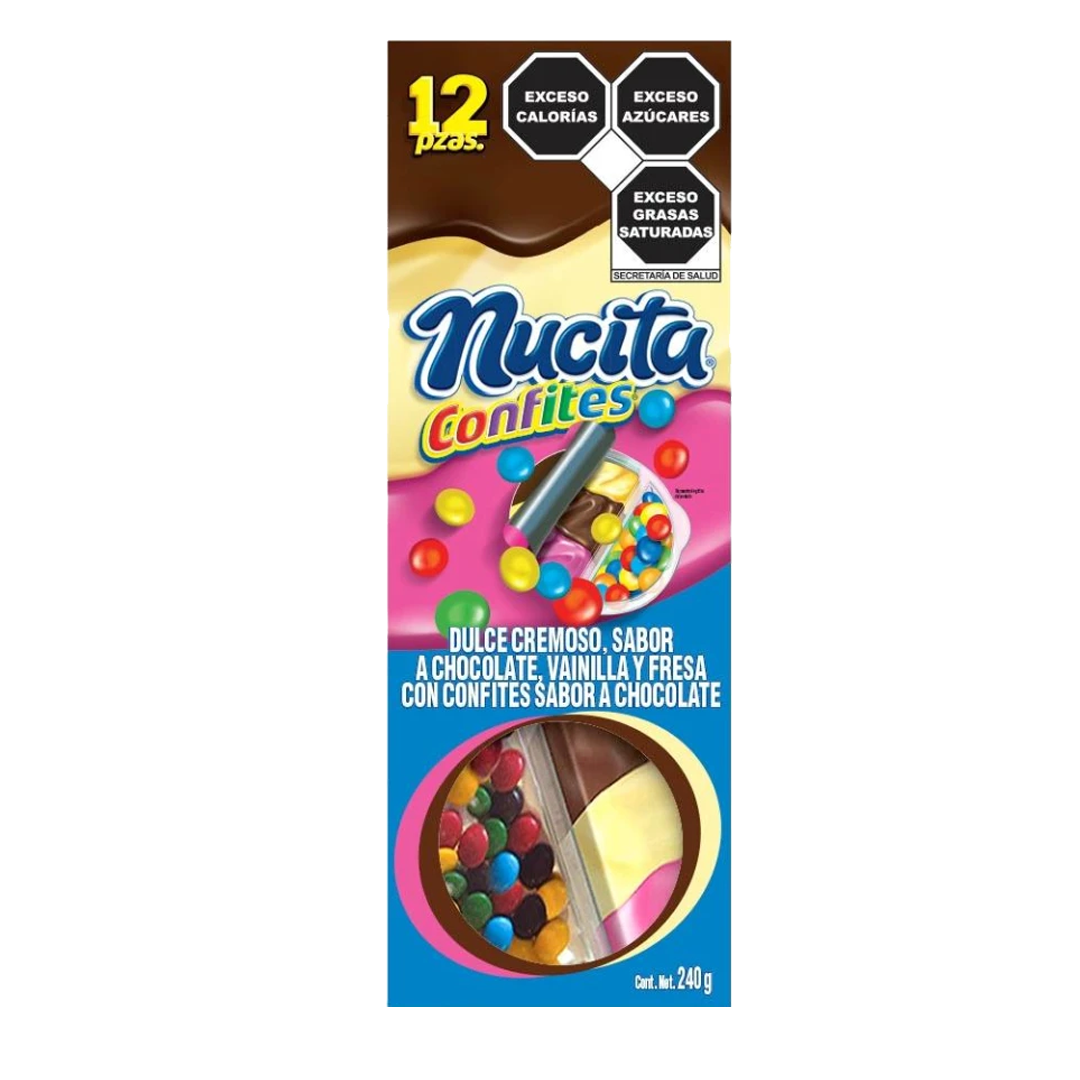 NUTRESA NUCITA CONFITES BL 1/12pz (Caja:24dsp)