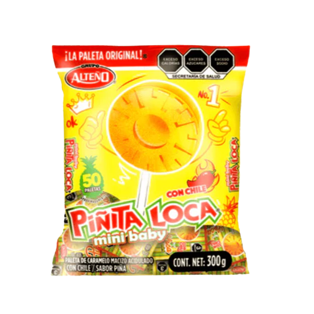 ALTEÑO RICA MINI PIÑITA LOCA 1/100pzs (Caja: 20dsp)