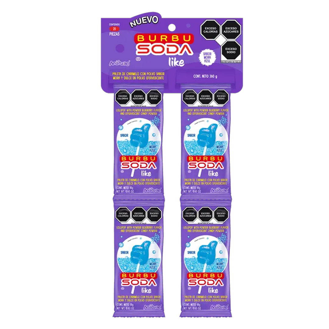 ANAHUAC BURBUSODA MORA 1/20pz (Caja:16dsp)