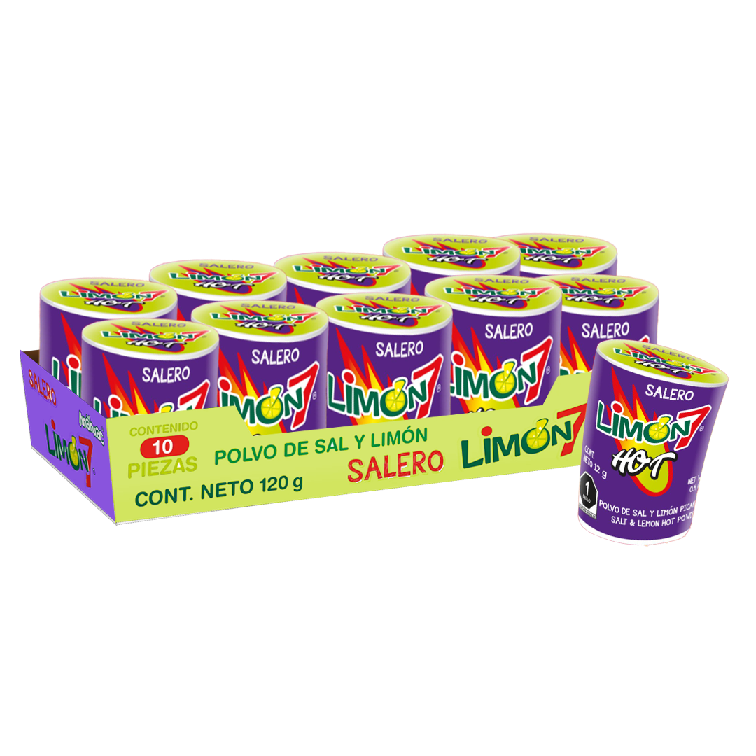 ANAHUAC LIMON7 HOT SALERO 1/10pz (Caja:24dsp)