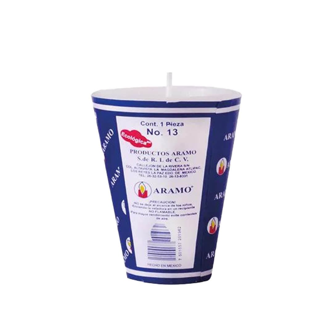 ARAMO VELA CONO AZUL#13 1/1pz (Caja:50dsp)
