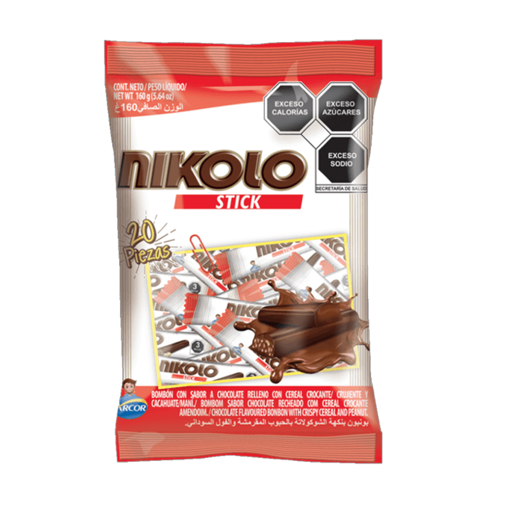 ARCOR NIKOLO ORIG 28grs 1/20pzs (Caja:9pqt)