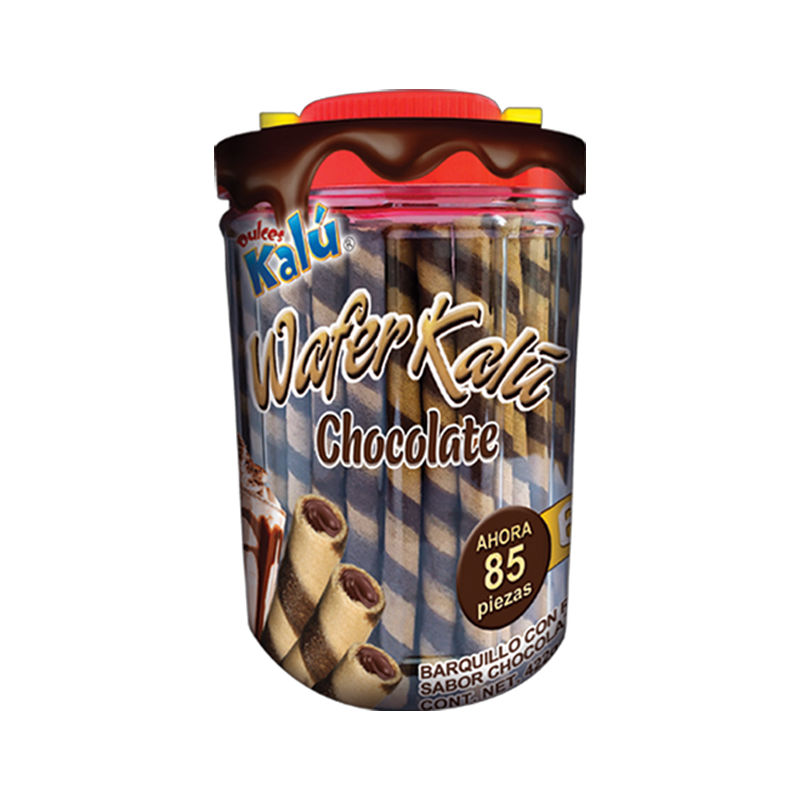 AZTECA WAFER KALU CHOCO 1/85pzs (Caja:12dsp)