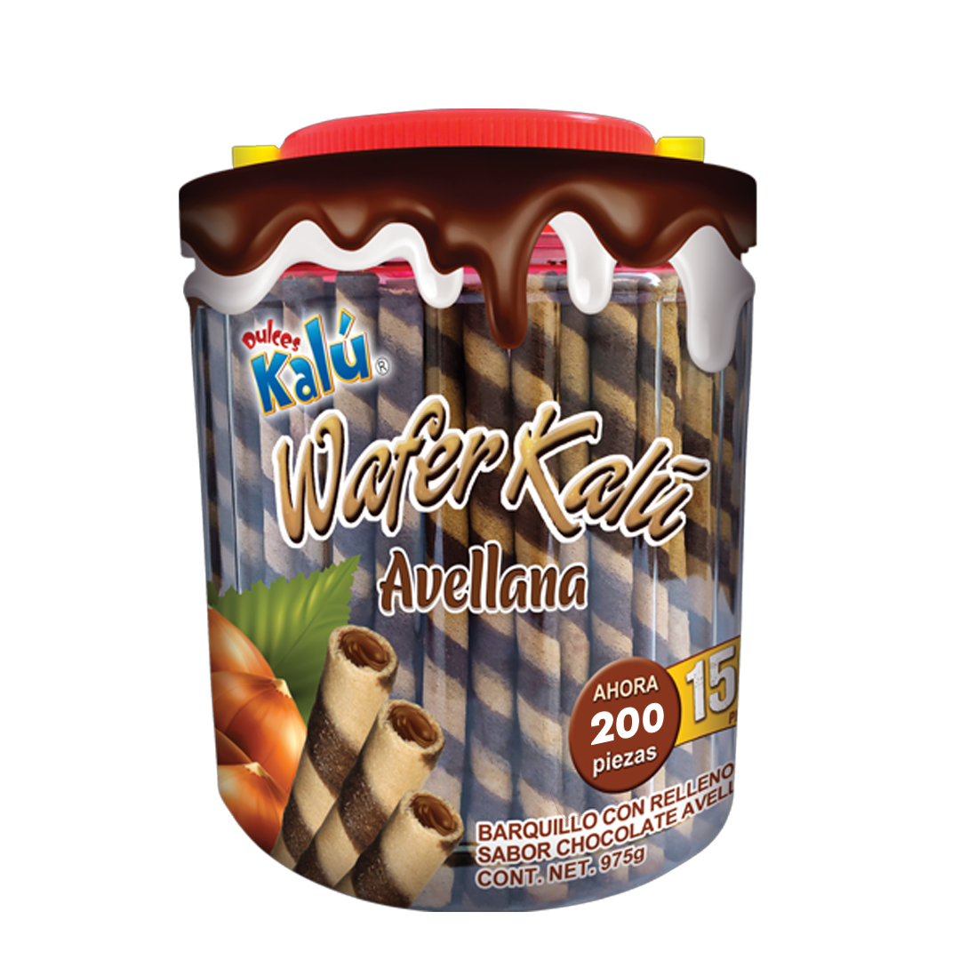 AZTECA WAFER CHOCOAVELLANA 1/200pz (Caja:6vit)