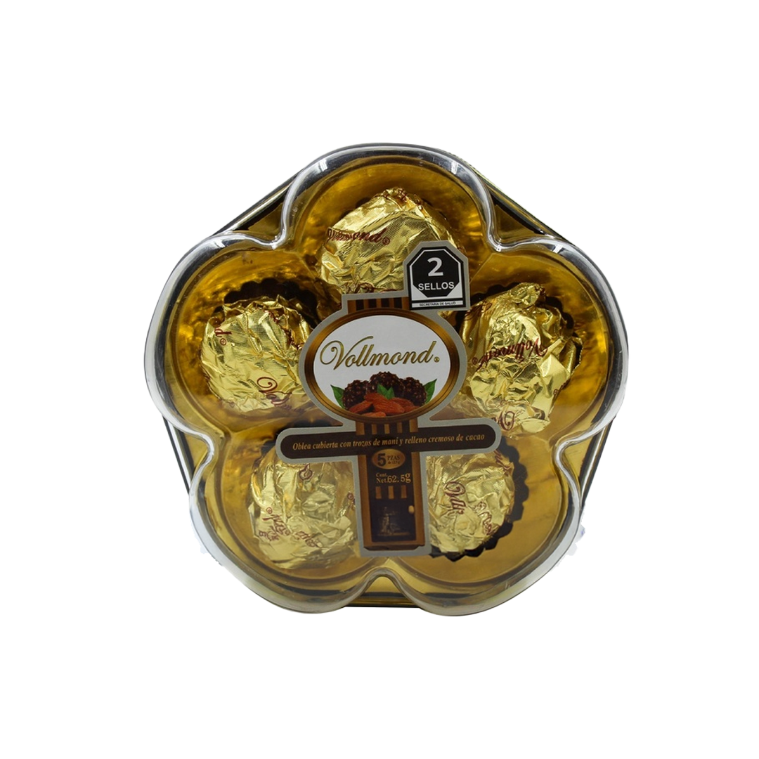 AZTECA VOLLMOND CHOCO FLOR 1/5pz (Caja:36dsp)