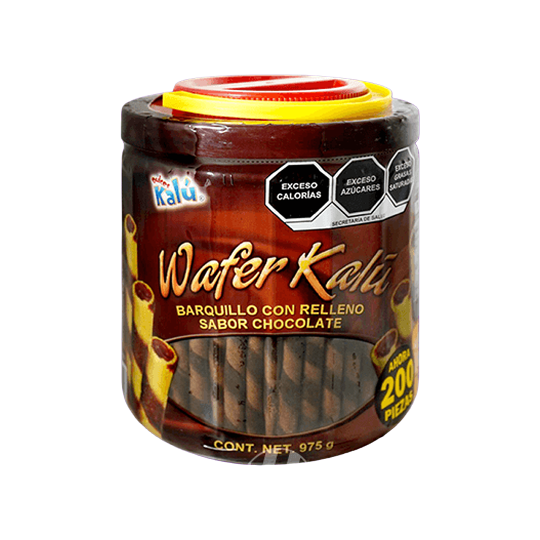 AZTECA WAFER KALU CHOCO 1/200pzs (caja:6dsp)