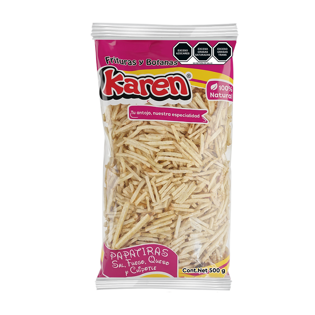 KAREN PAPATIRAS SAL 1/500gr (Caja:20pzs)