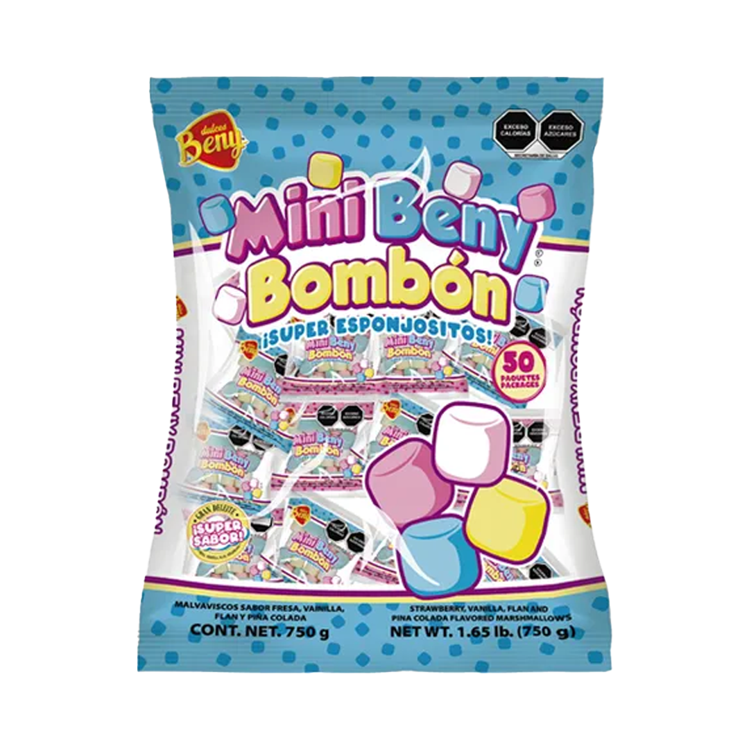 BENY MINI BOMBON 1/50pz (Caja:5bl)