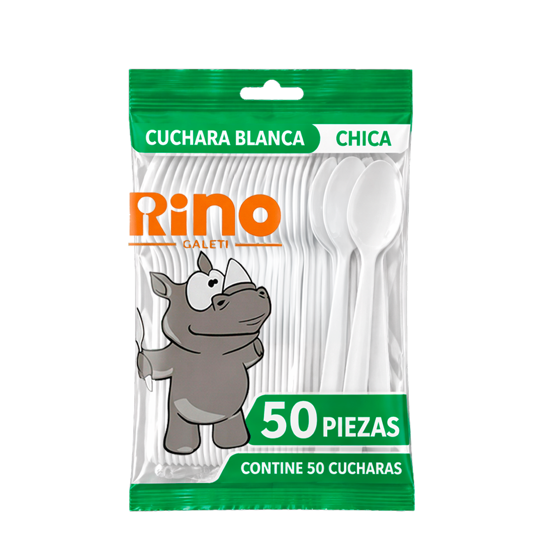 ALEXA CUCHARA BLANCO CHICA 1/50 (CAJA:60PZAS)