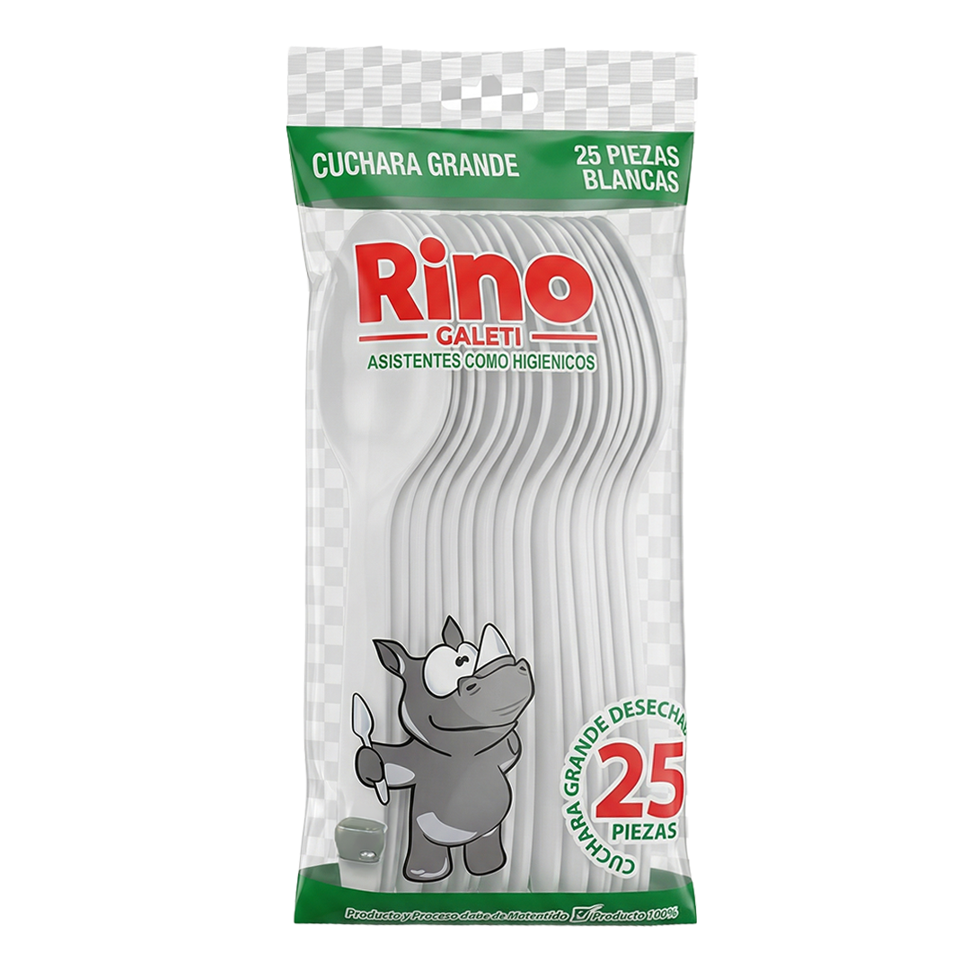 ALEXA CUCHARA BLANCO MEDIANA 1/25 (CAJA:40PZAS)