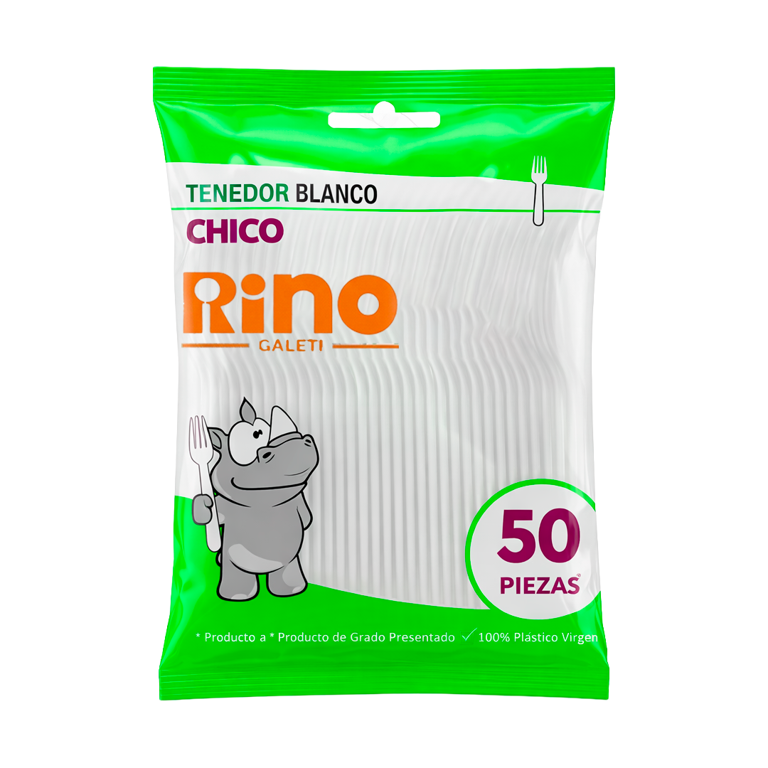 ALEXA TENEDOR BLANCO CHICO 1/50P (CAJA:60PZAS)
