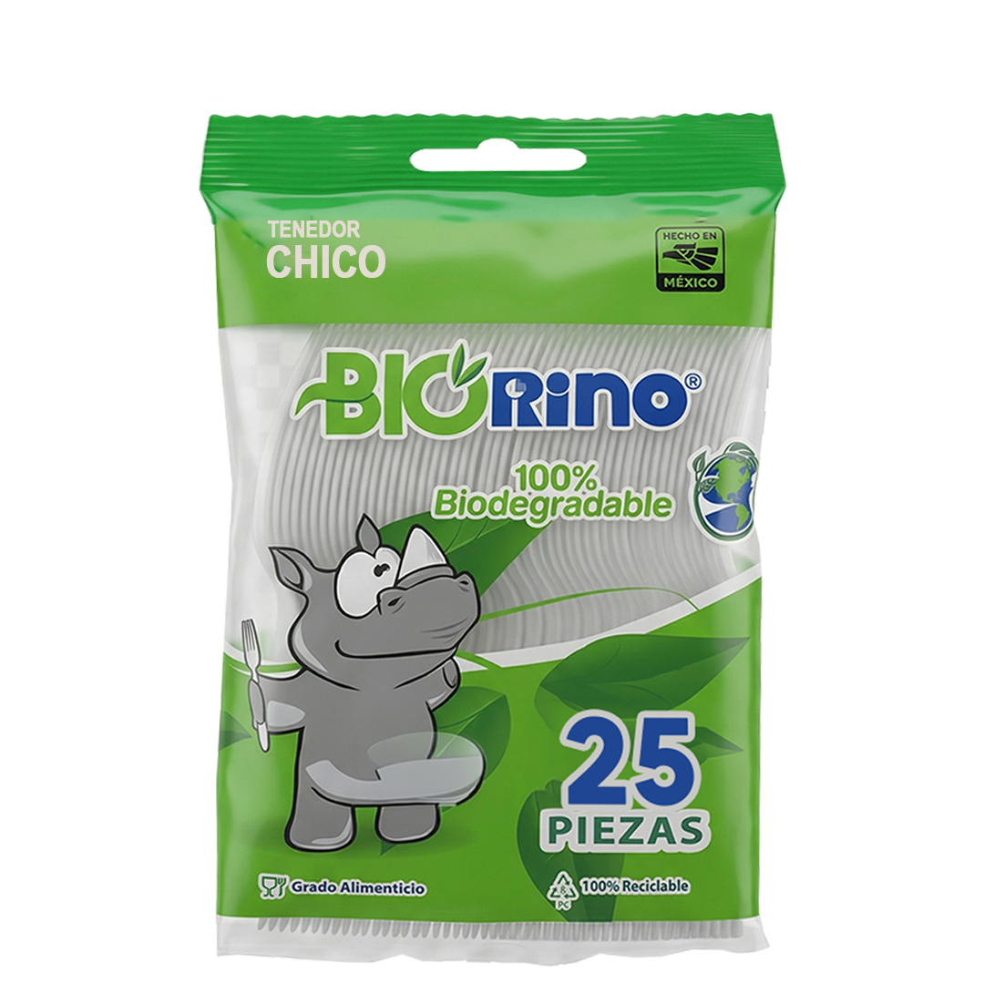 ALEXA TENEDOR BIODEGRADABLE CHICO 1/50 (CAJA:60PZAS)