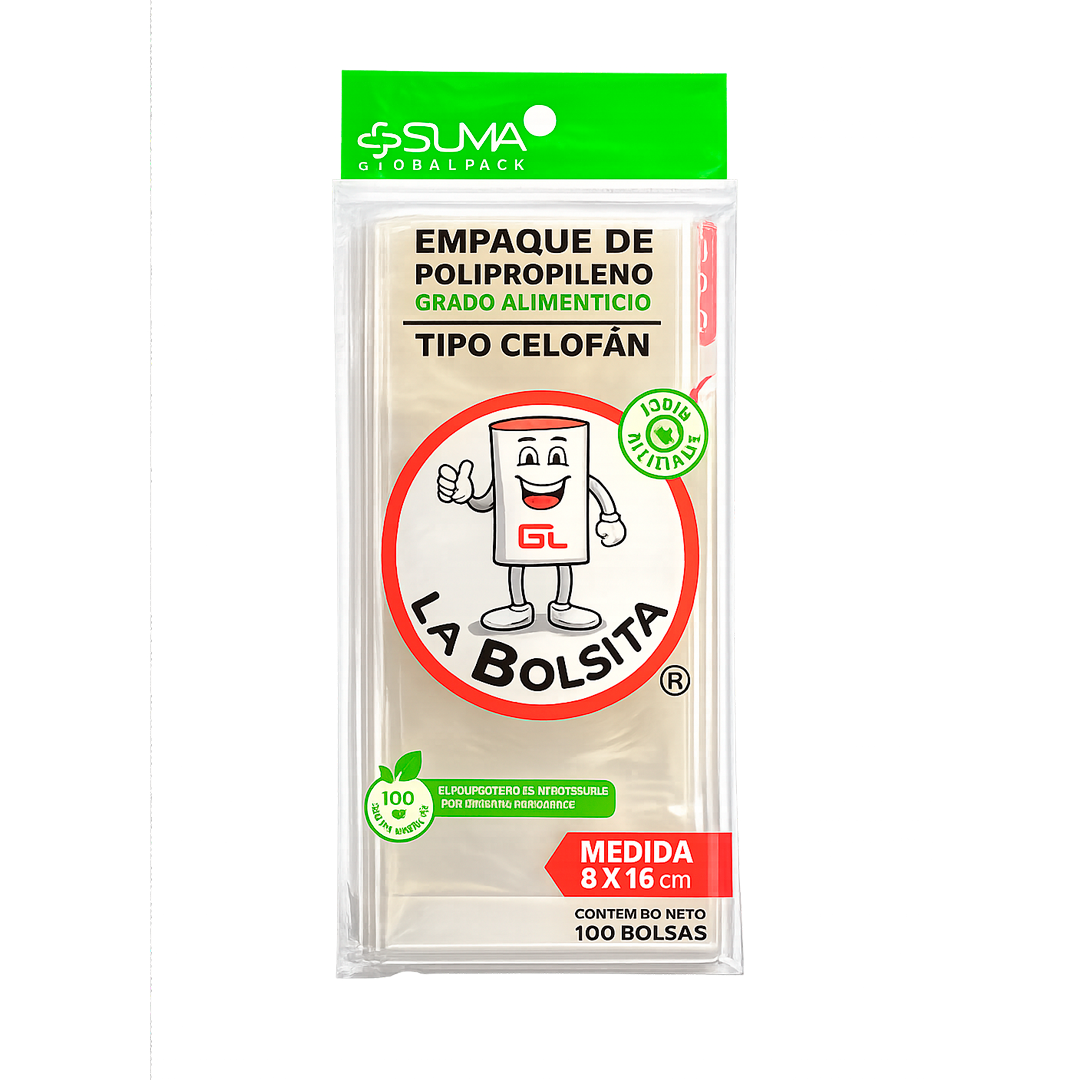 ALEXA BOLSIPACK LATRL8X16 1/100pz (Caja:140paq)