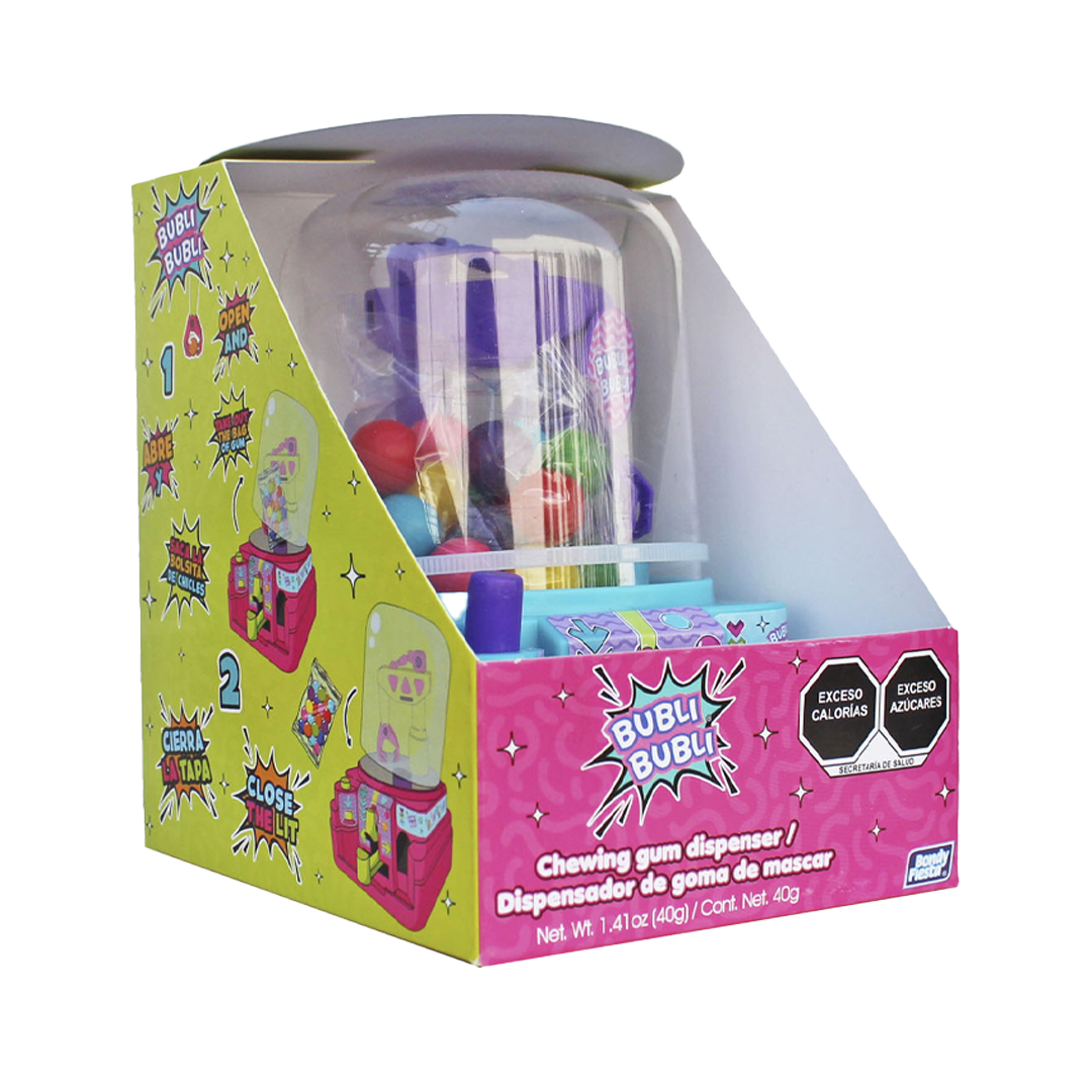 BONDY DISPENSADOR BUBLI BUBLI 1/40g (Caja:24pz)