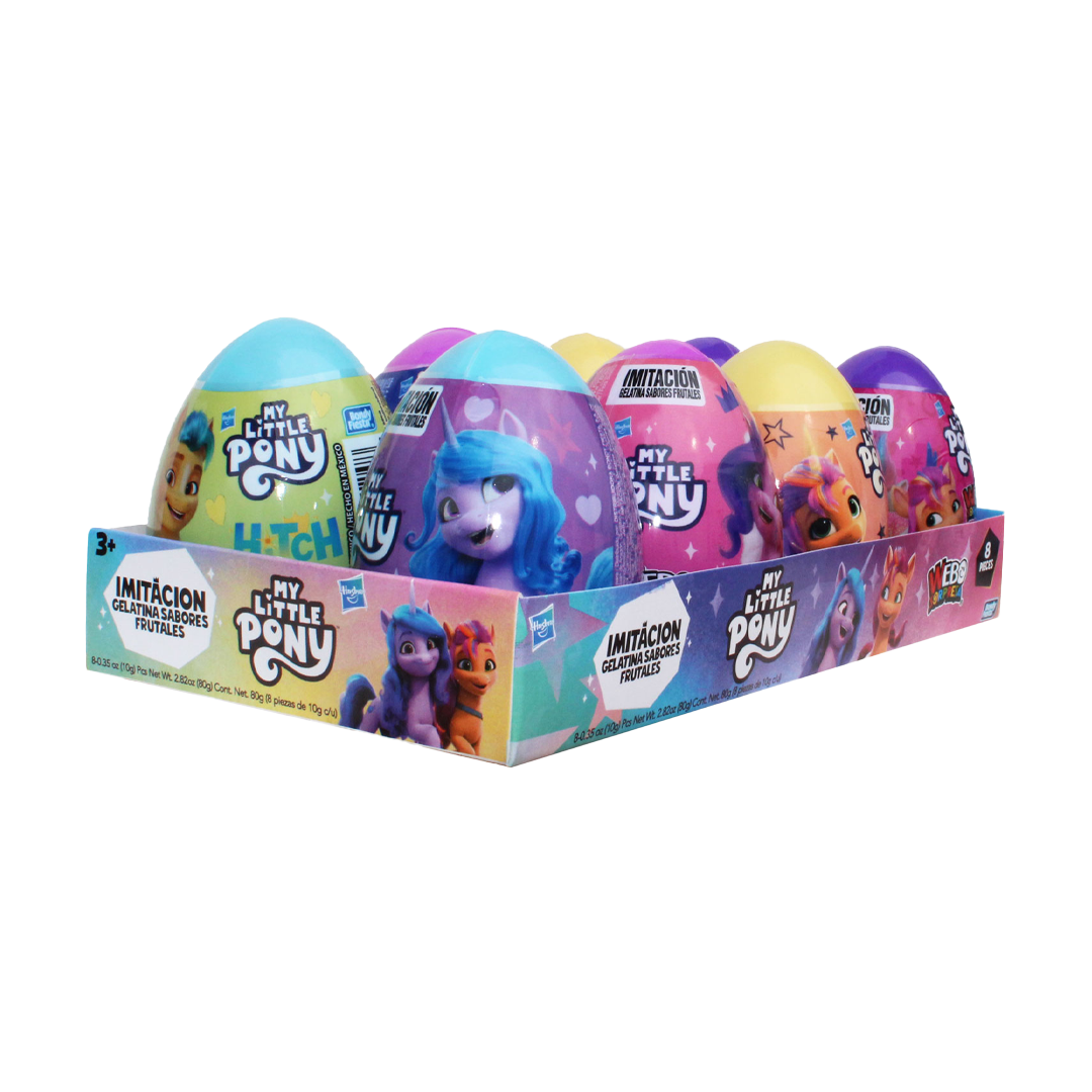 BONDY HUEVO SRP LITTLE PONY 1/8pz (Caja:15dsp)