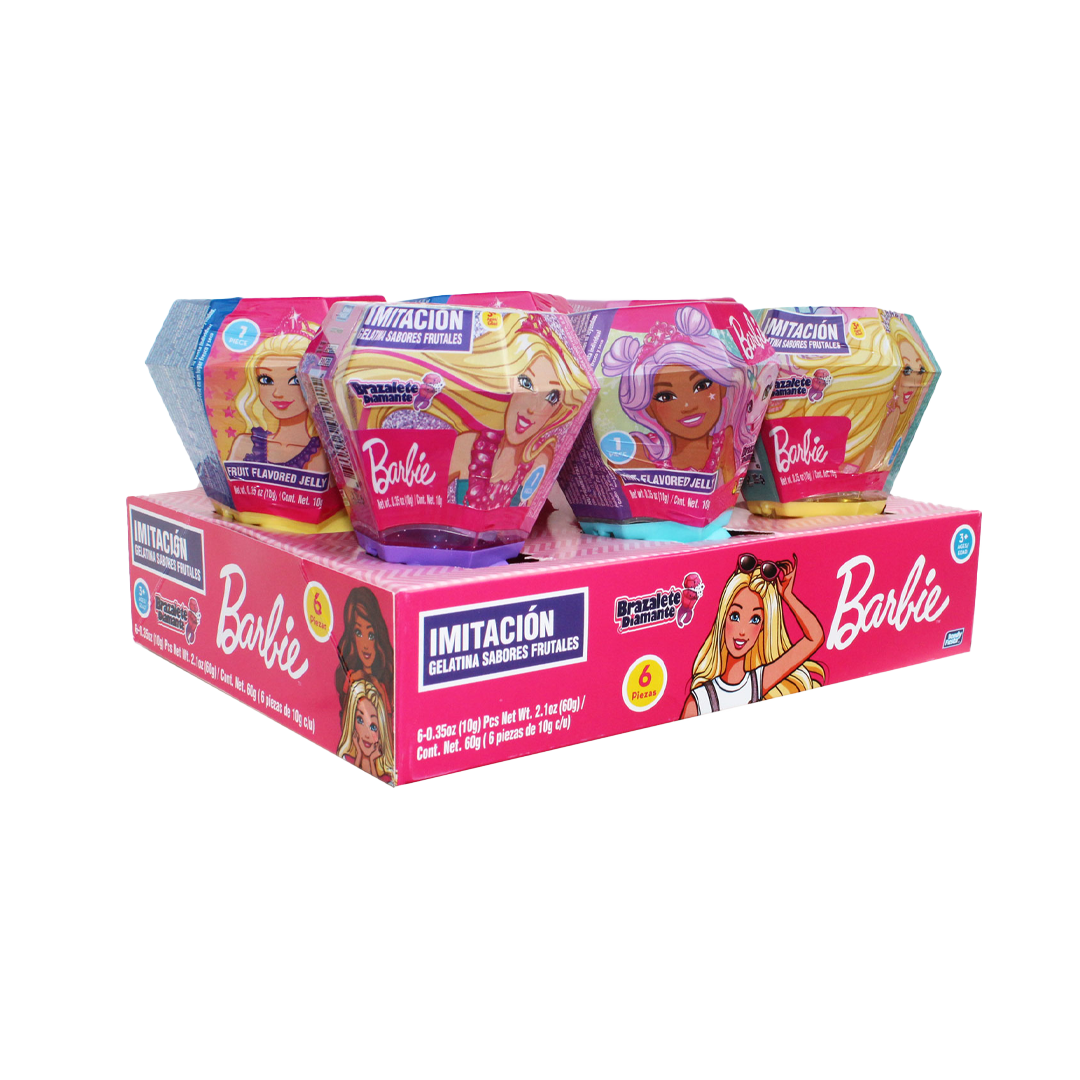 BONDY BRAZALETE BARBIE 1/6pzs (Caja:12dsp)