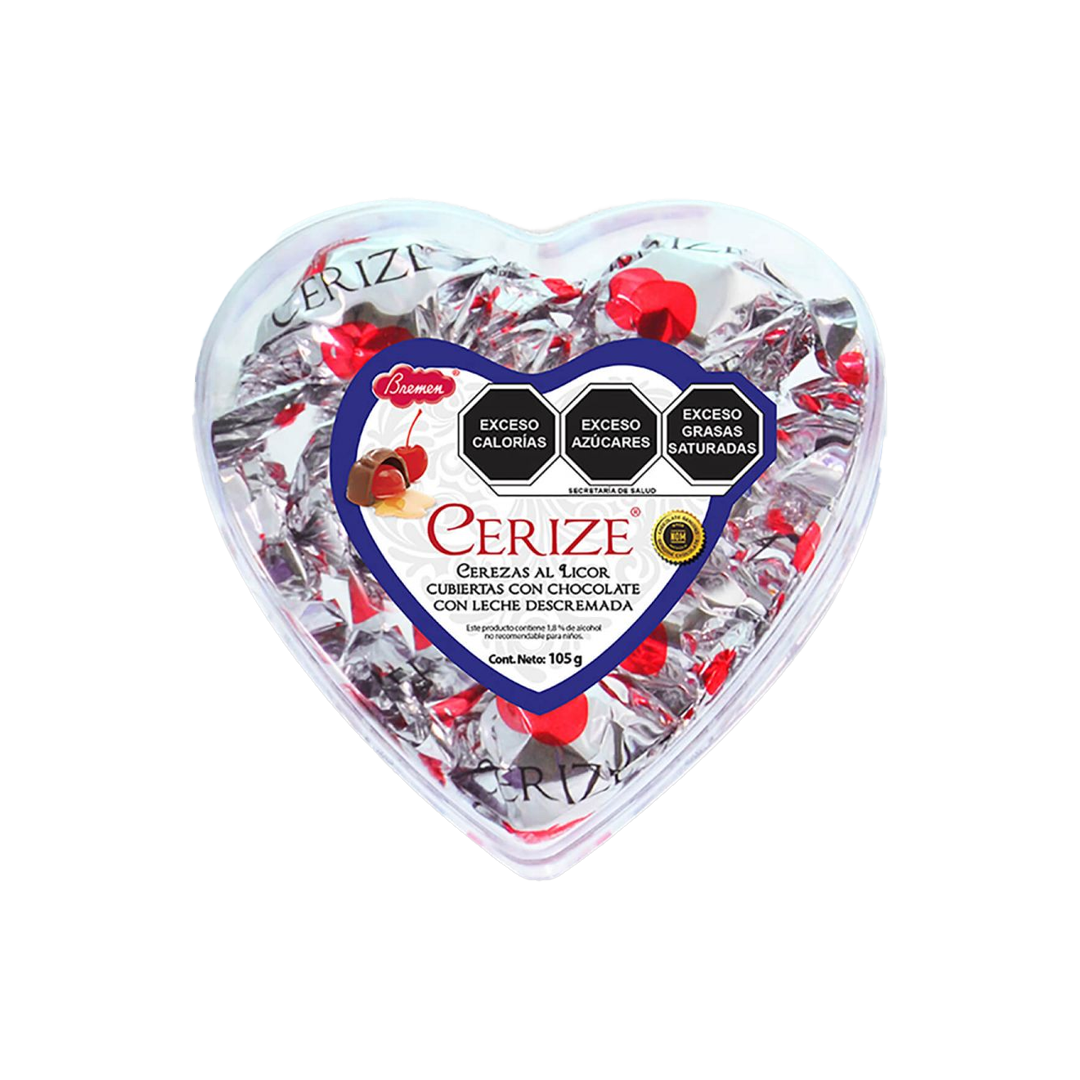 BREMEN CORAZON CERIZE 1/105gr (Caja:16dsp)