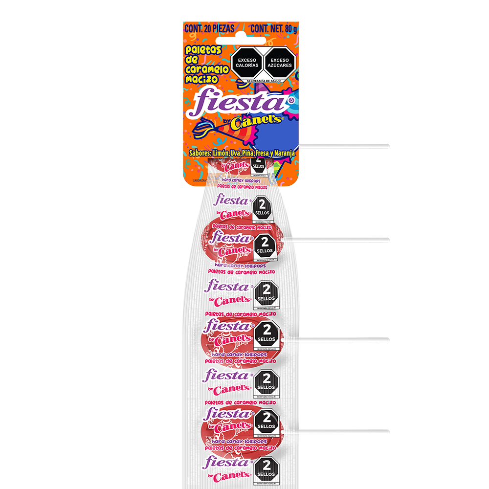 CANEL'S PAL FIESTA TIRA 1/20pz (Caja:50dsp)