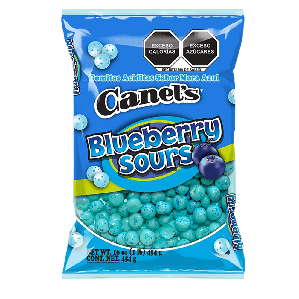 CANEL'S BLUEBERRY SOURS BL 1/454gr (Caja:24pz)