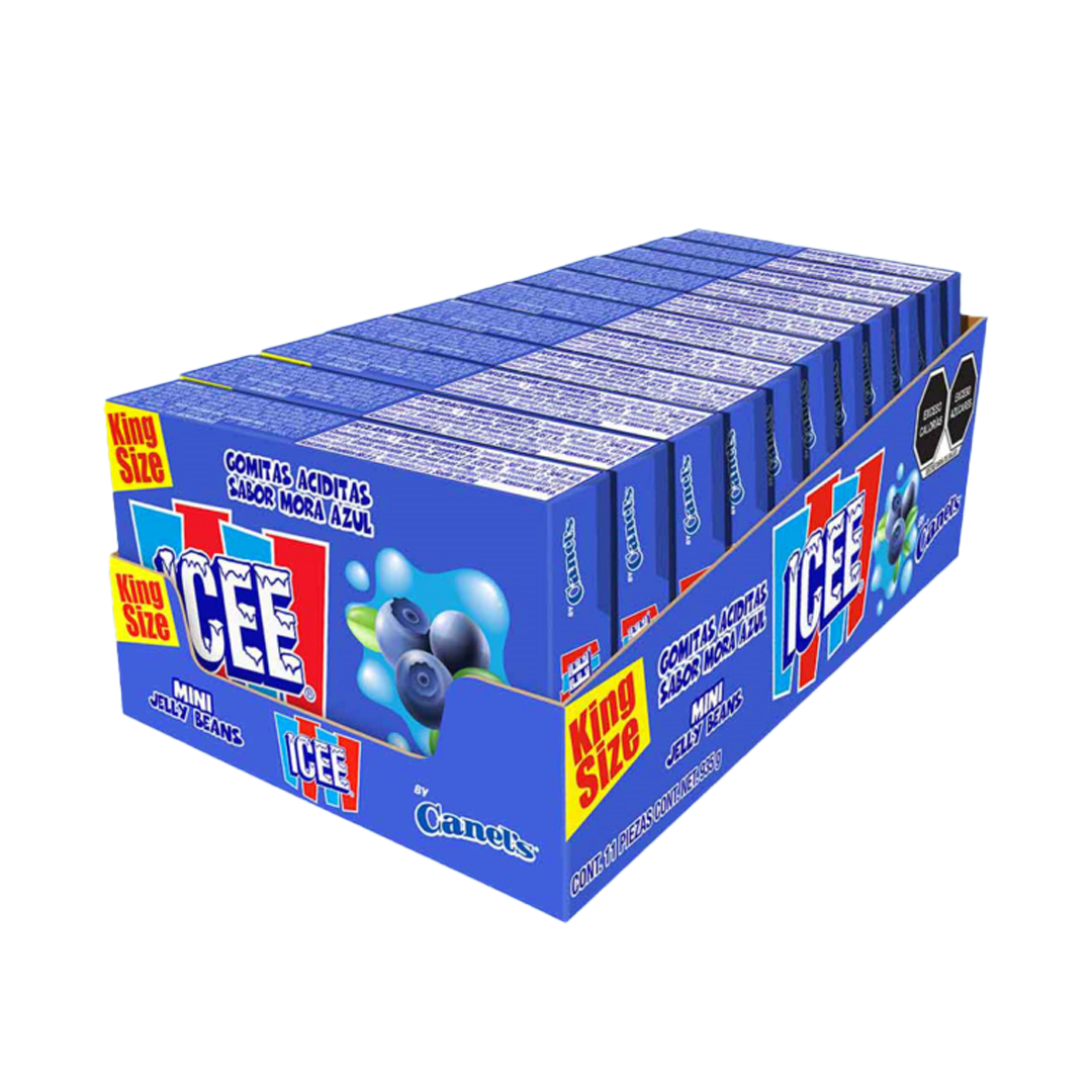 CANEL'S ICEE MORA KING SIZE 1/11pz (Caja:6dsp)