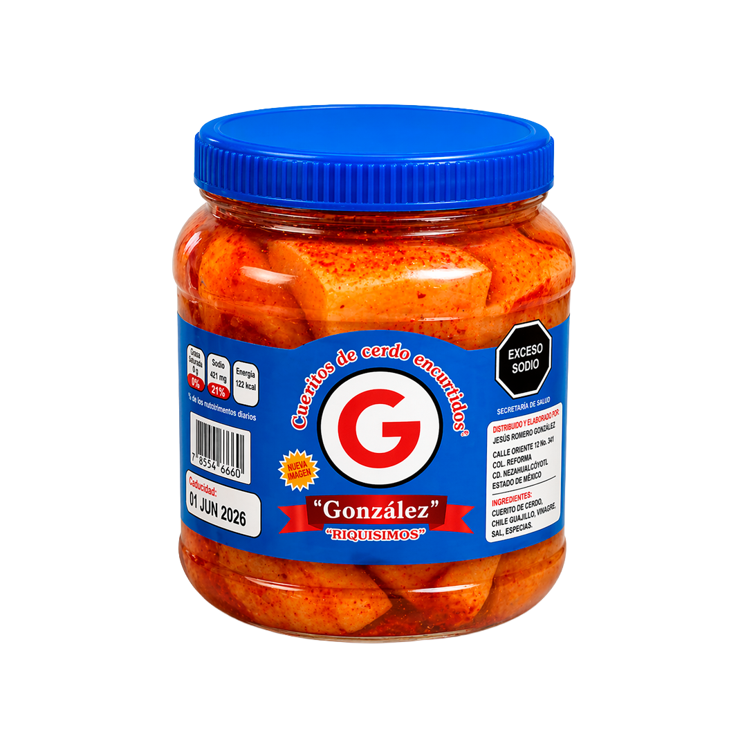 CUERITOS GONZALEZ BOTE CHICO 1/20pzs