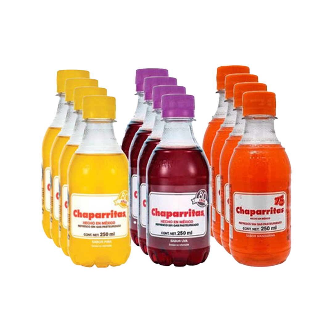 CHAPARRITAS MULTISABOR PET 1/250ML