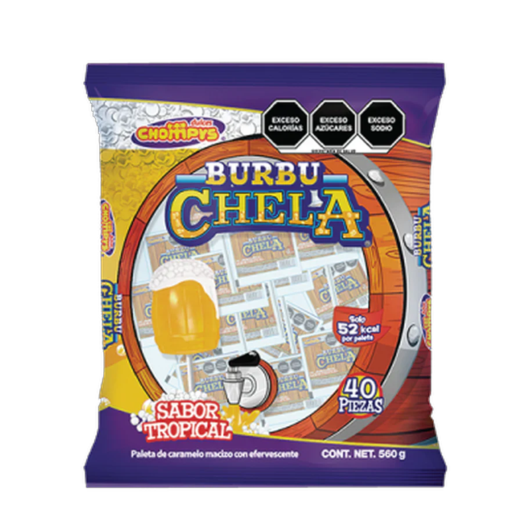 CHOMPYS PALETA BURBUCHELA   24/40
