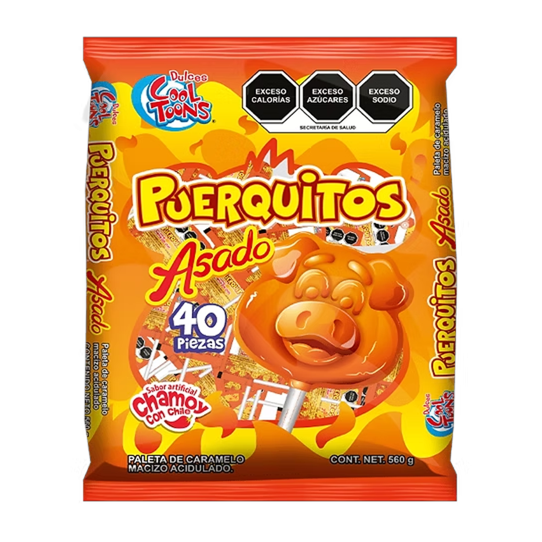 COOL PAL PUERQUITO ASADO 1/40pz (Caja:24dsp)