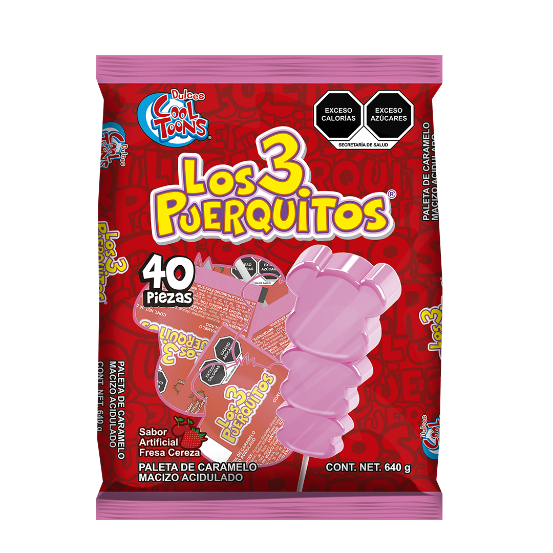 COOL PAL PUERQUITOS 1/40pz (Caja:24dsp)