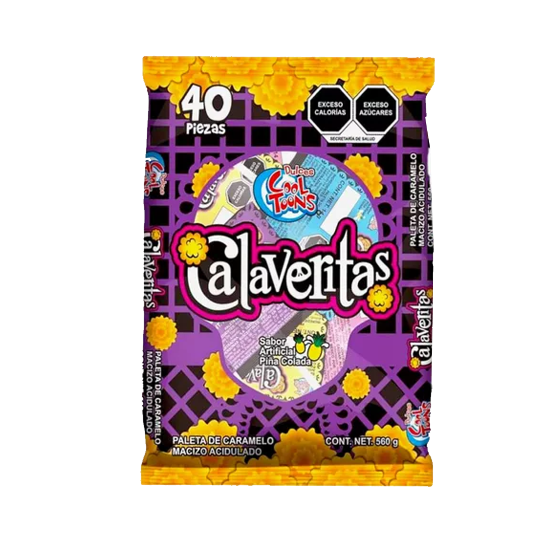 COOL PAL CALAVERITAS BL 1/40pz (Caja:24dsp)