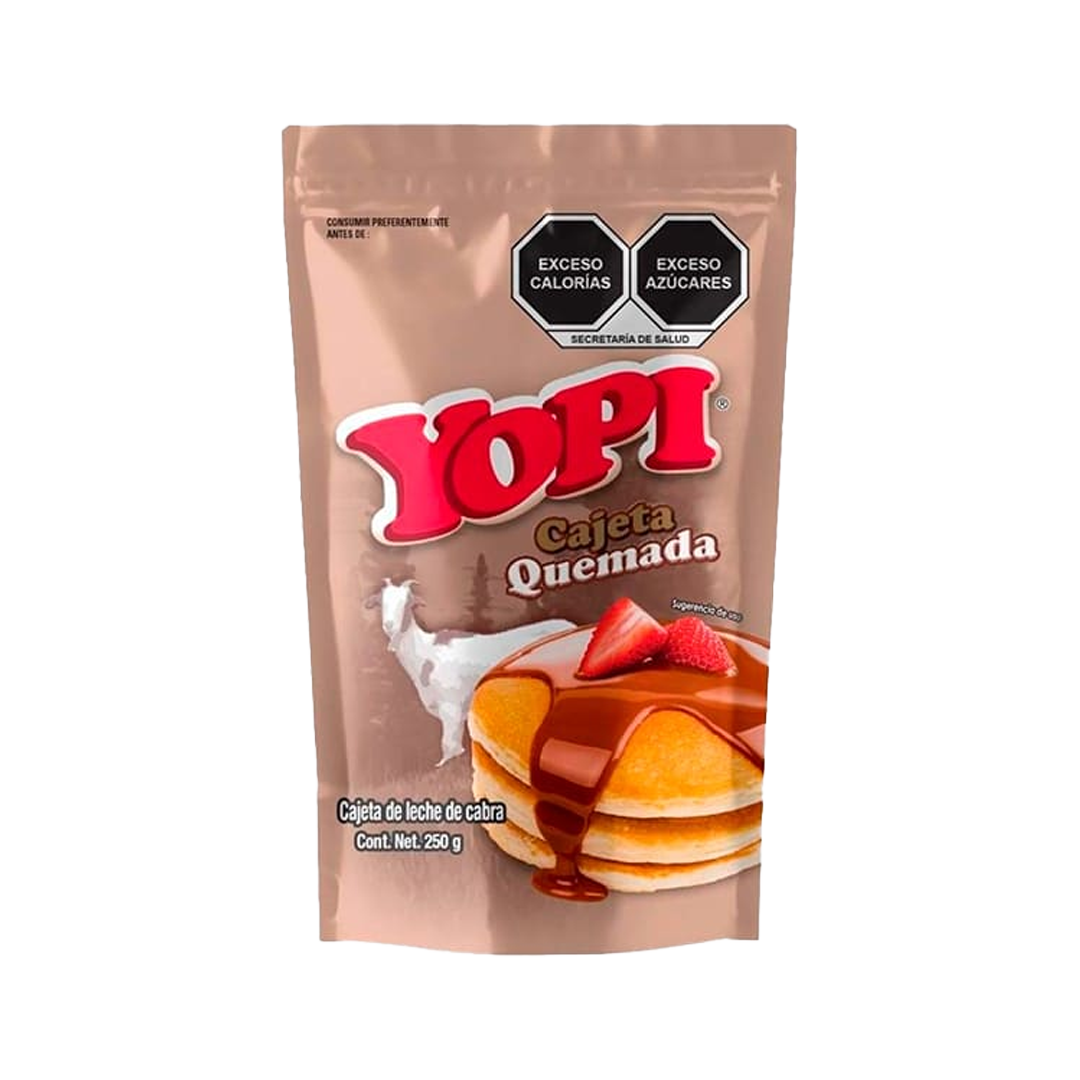 CORONADO CAJETA YOPI QUEDAMADA 1/250GRS (CAJA:24PZAS)