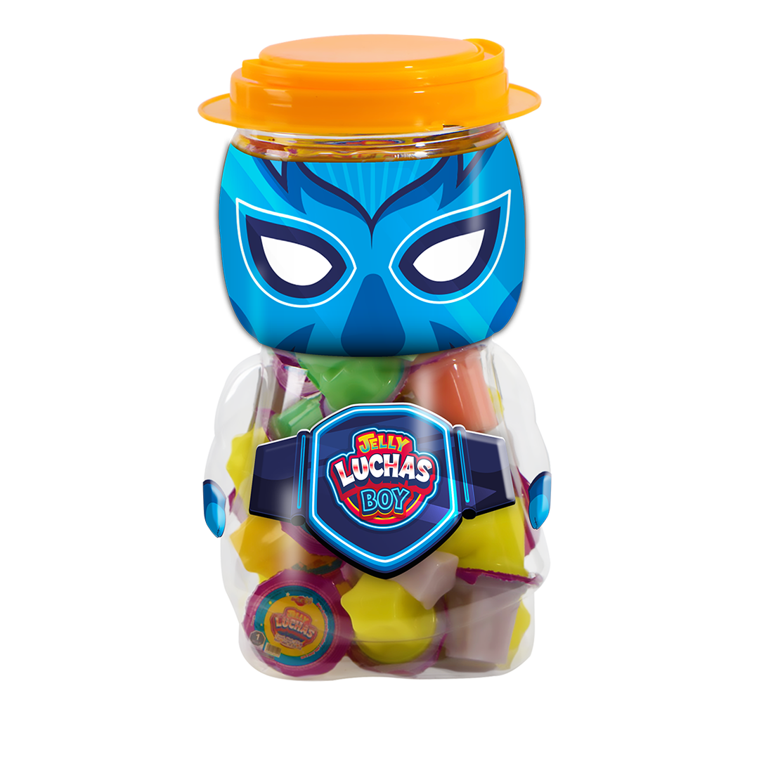 DULCIBARR JELLY LUCHAS BOY/GIRL1/50pz (Caja:6dsp)