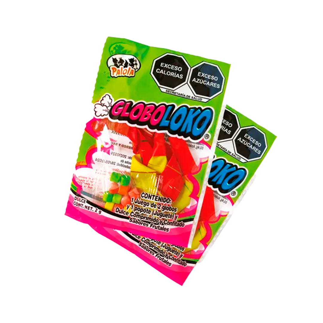 LAS DELICIAS GLOBOLOKO  1/24pzs (Caja:18dsp)