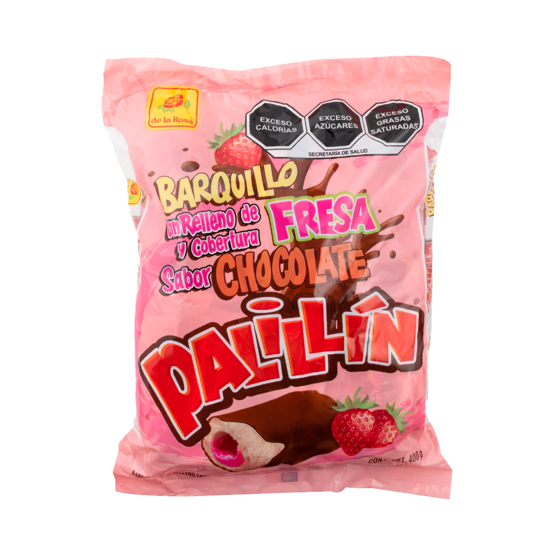 DLR BARQUILLO FRESA PALILLIN 1/40pz (Caja:16dsp)