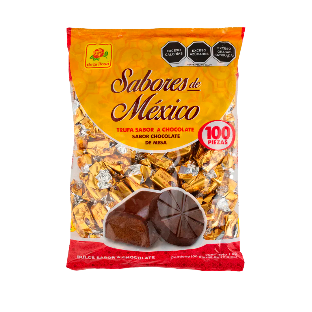 DLR TRUFA SABORES MEX 1/1K (Caja:10dsp)