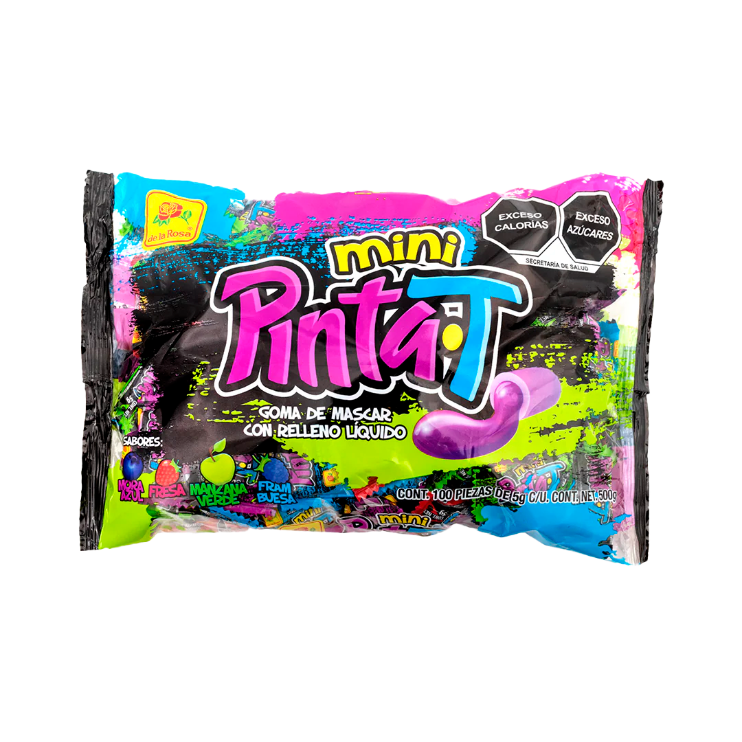 DLR CHICLE MINI PINTA-T 1/100pz (Caja:18dsp)