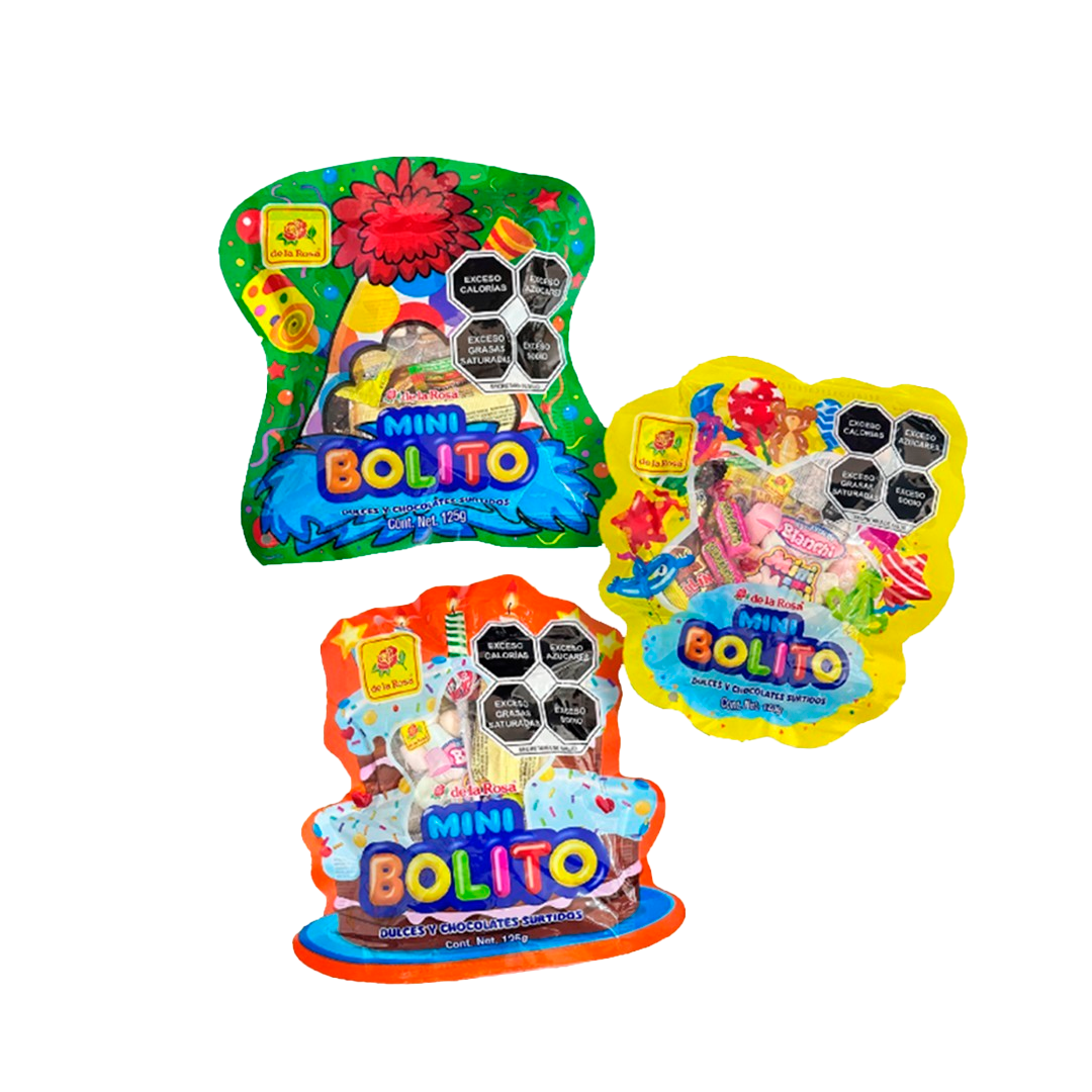 DLR PAQ MINIBOLITO 1/125gr (Caja:50pz)